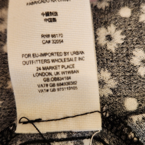 Free People Womens Wonderland Printed A-Line Mini Dress Size M - Picture 11 of 15